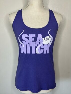 💜 Raw Threads Athletics Run Disney Ursula “Sea Witch” Tank 💜